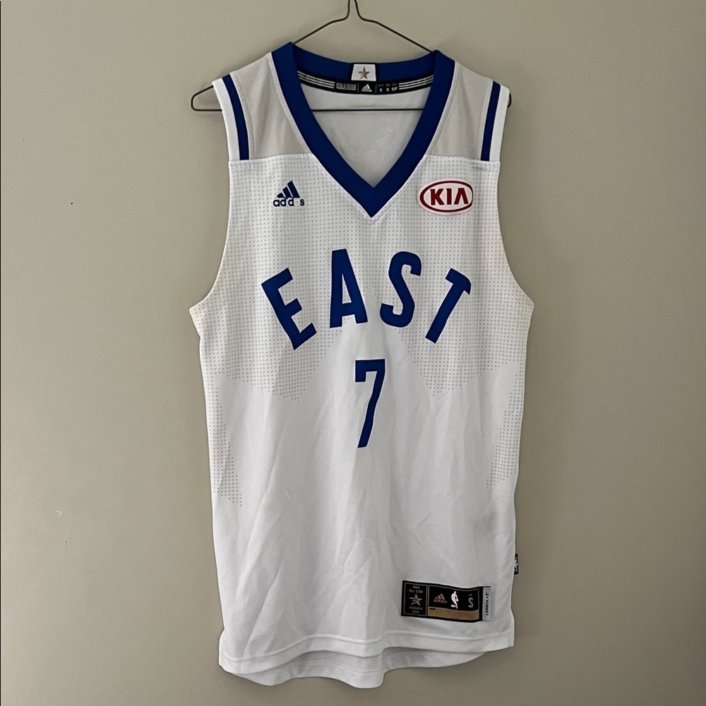 Adidas Carmelo Anthony #7 2016 NBA All Star East Jersey White Size S